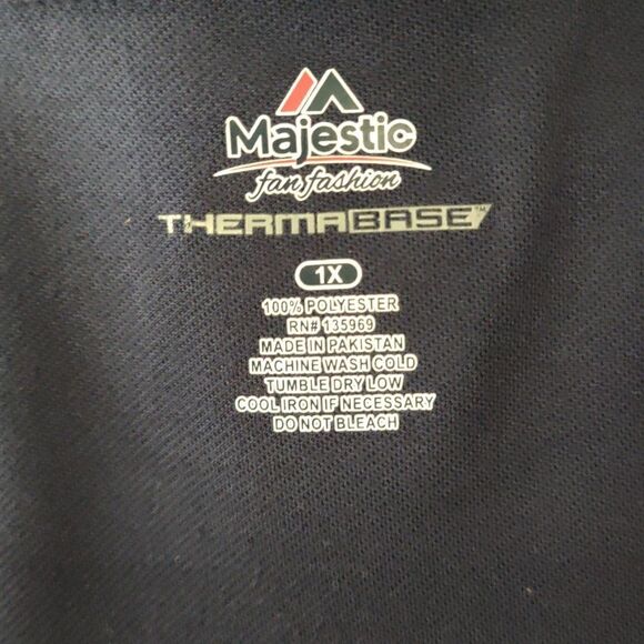 Tampa Bay 1X Majestic Fan Fashion Thermabase Full Zip Jacket - Picture 9 of 14